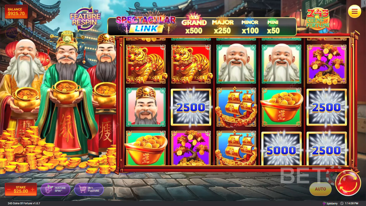 243 Coins of Fortune Review by BETO Pokies