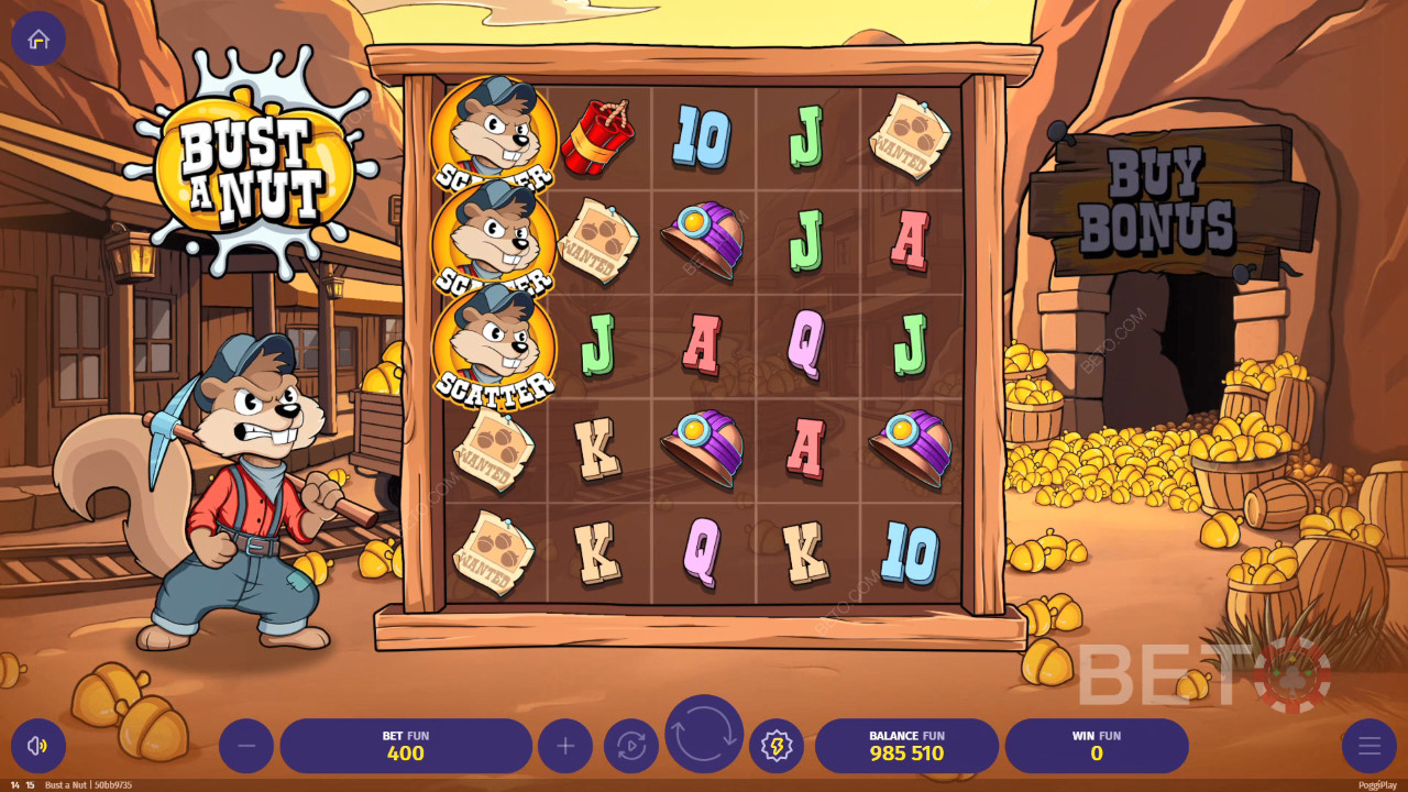 Bust a Nut Review by BETO Pokies