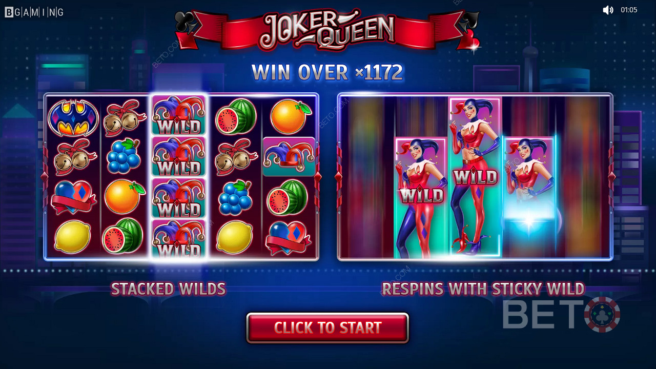 Get a ripper payout with 2 unique sets of Respins bonuses in this cracker