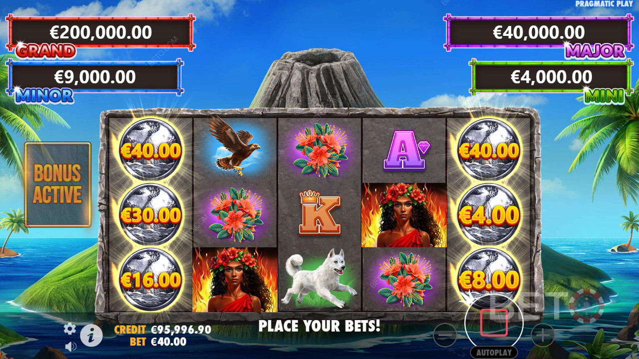 Volcano Goddess: BETO Pokies