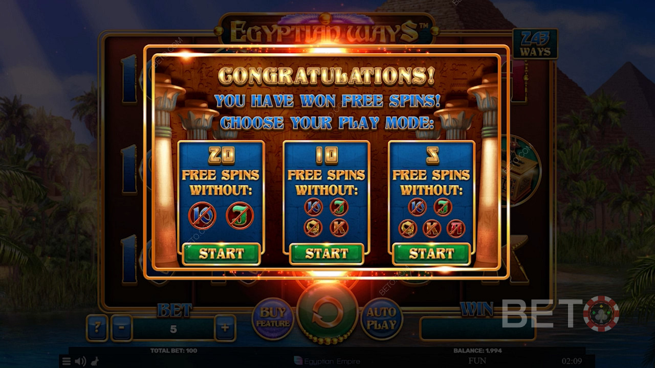 Crikey! Three unique Free Spin modes await when you trigger this ripper