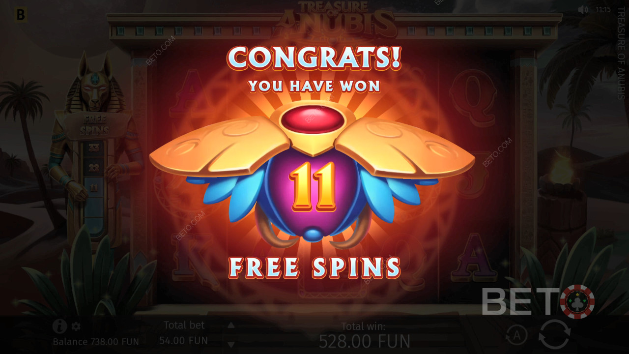 Treasure of Anubis: BGaming