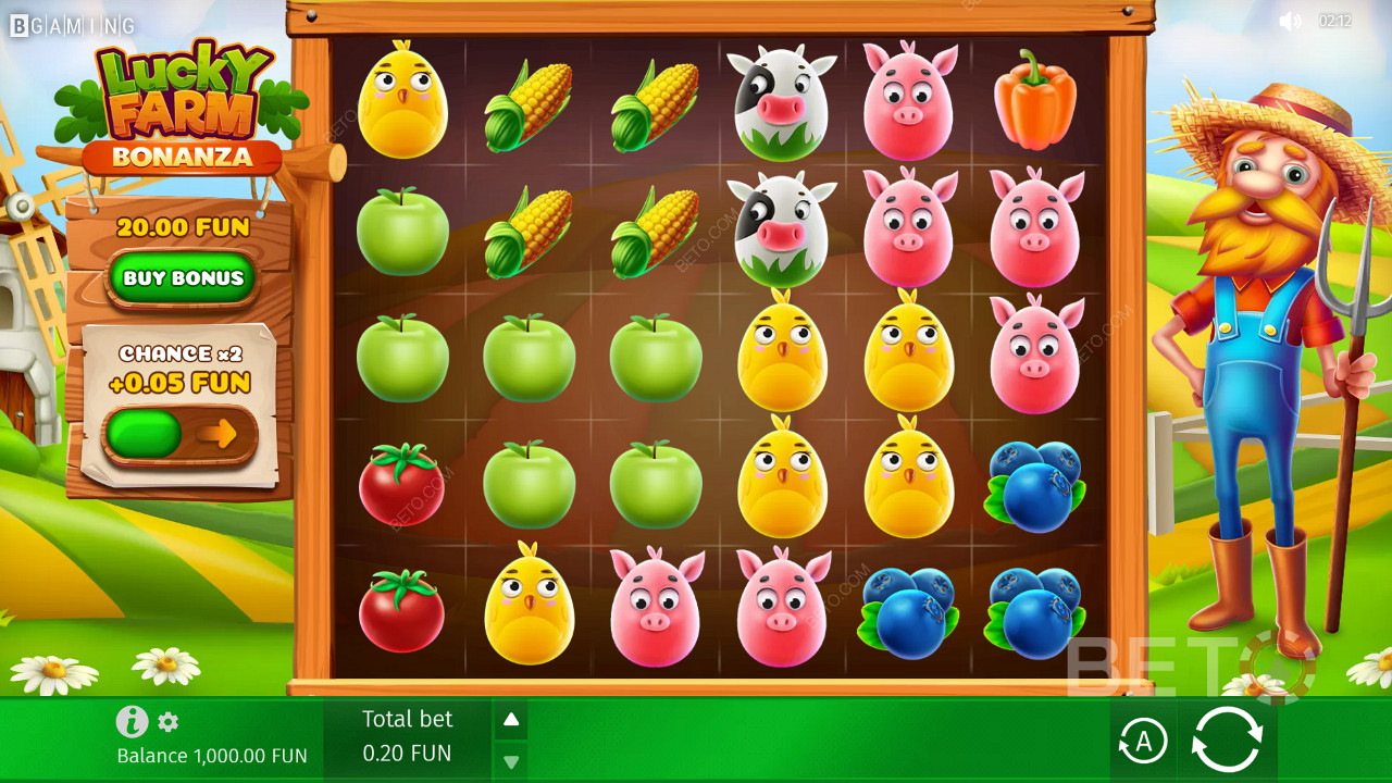 Reap the rewards of the outback with Lucky Farm Bonanza