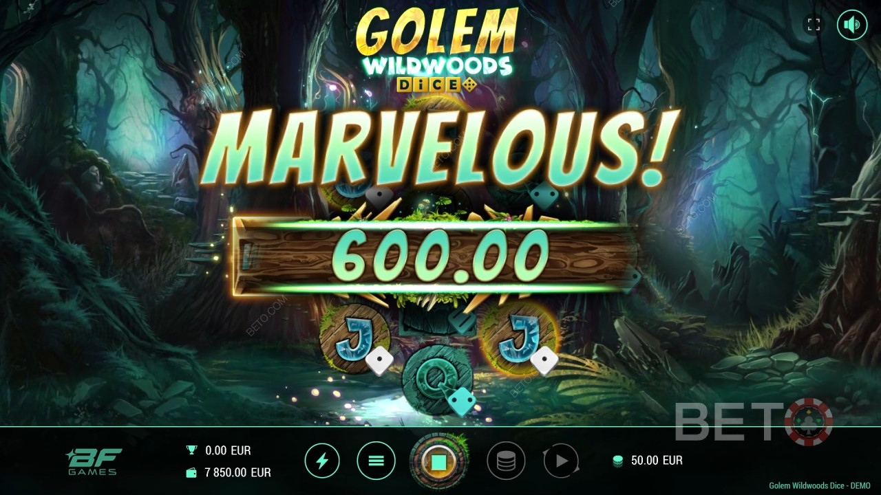 Golem Wildwoods Dice Review by BETO Pokies