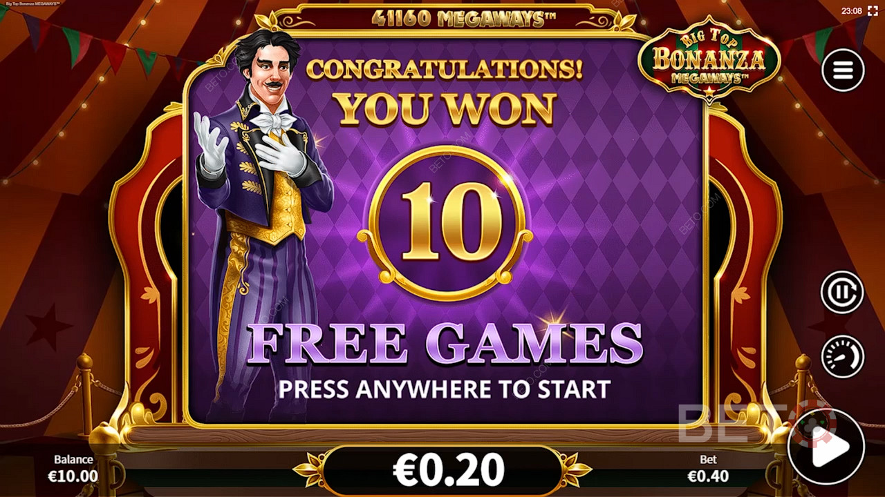 Crack open the Free Spins Round for up to 16 Free Spins and top-notch bonuses