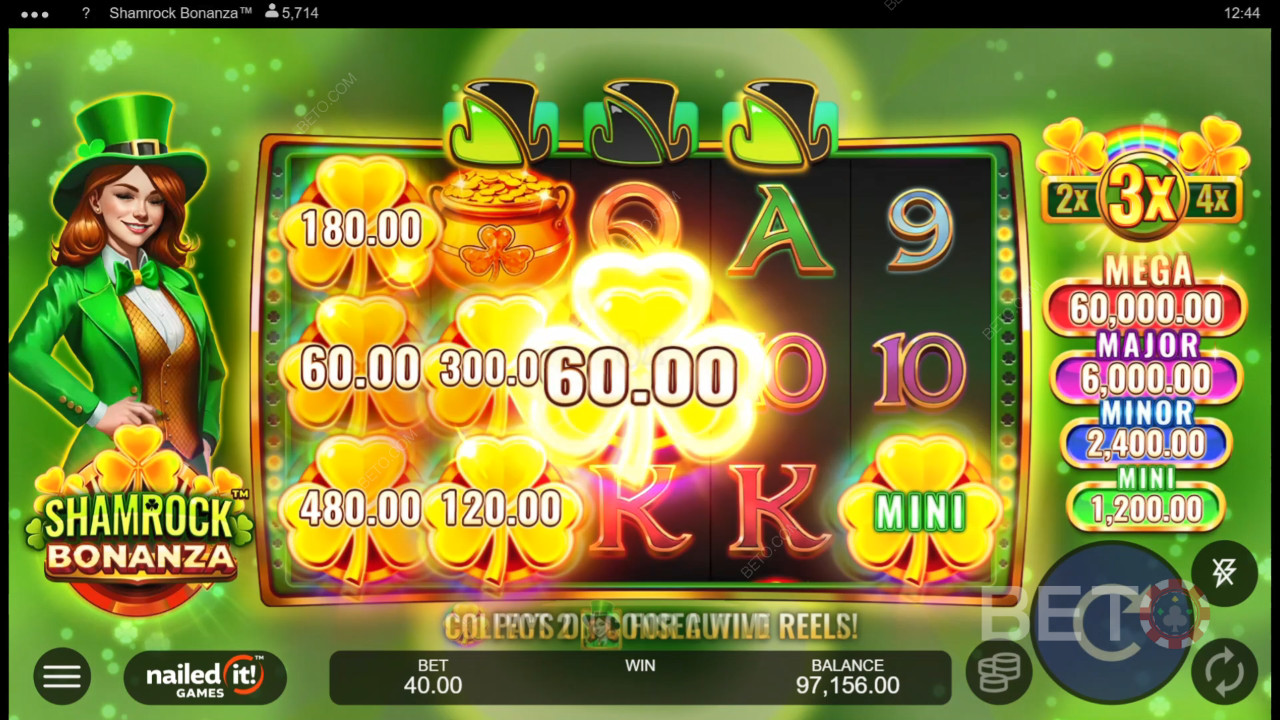 Spin the Reels on Shamrock Bonanza by Nailed It! Games