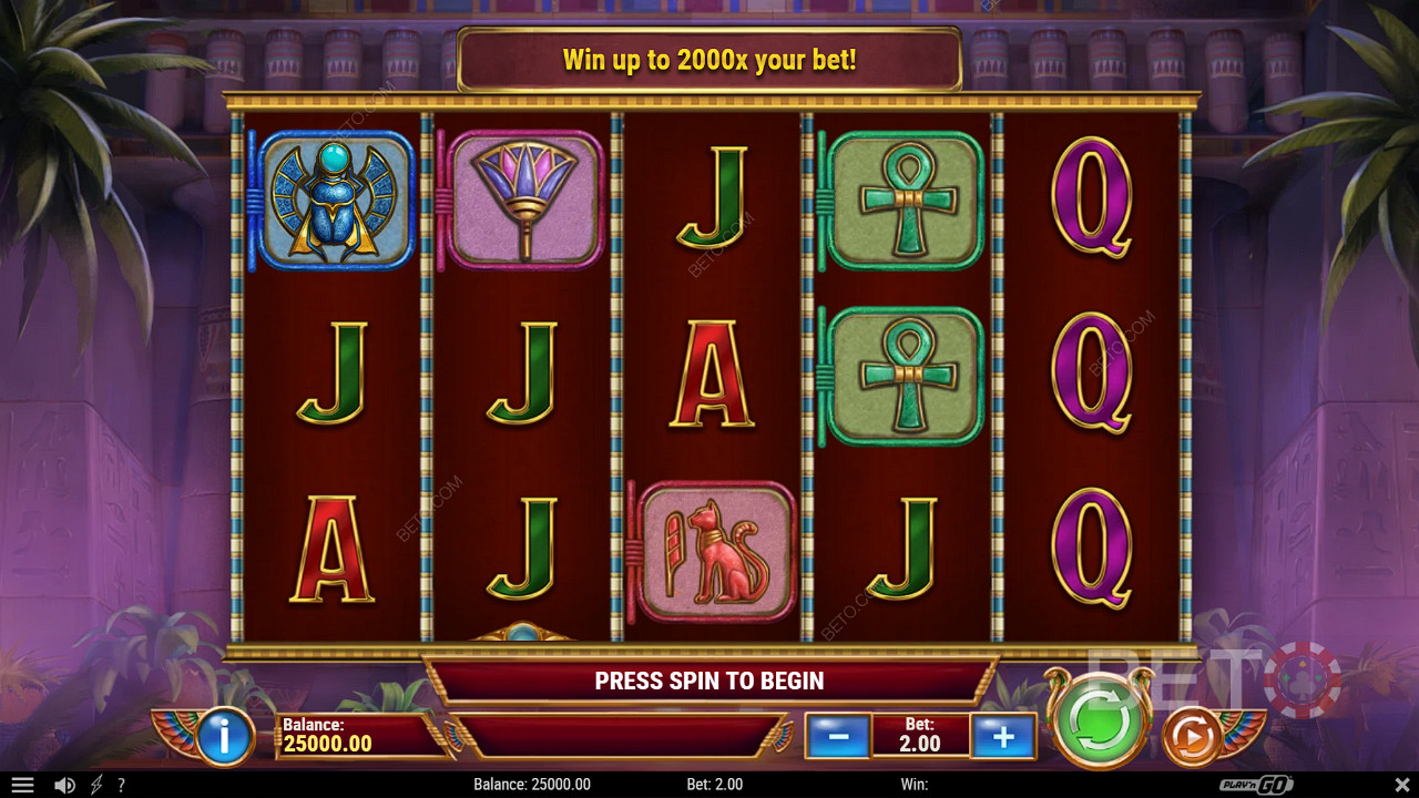 Grab this pokie on your mobile and play for a chance at 2,000x stake wins