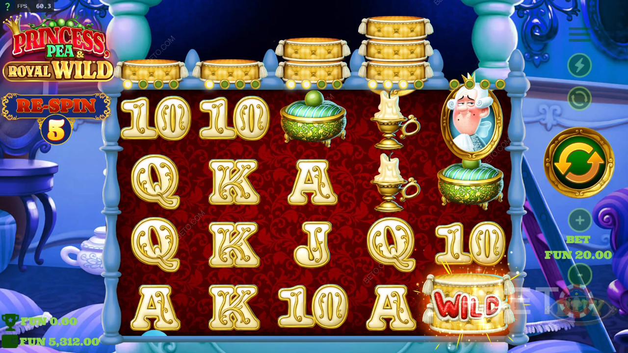 Princess Pea & Royal Wild Review by BETO Pokies