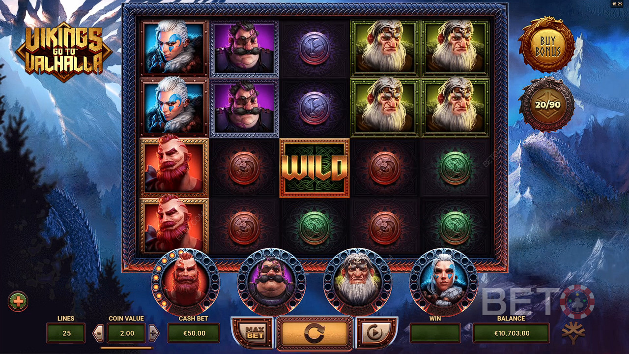 Viking warriors return in Vikings Go To Valhalla pokie with rage meters