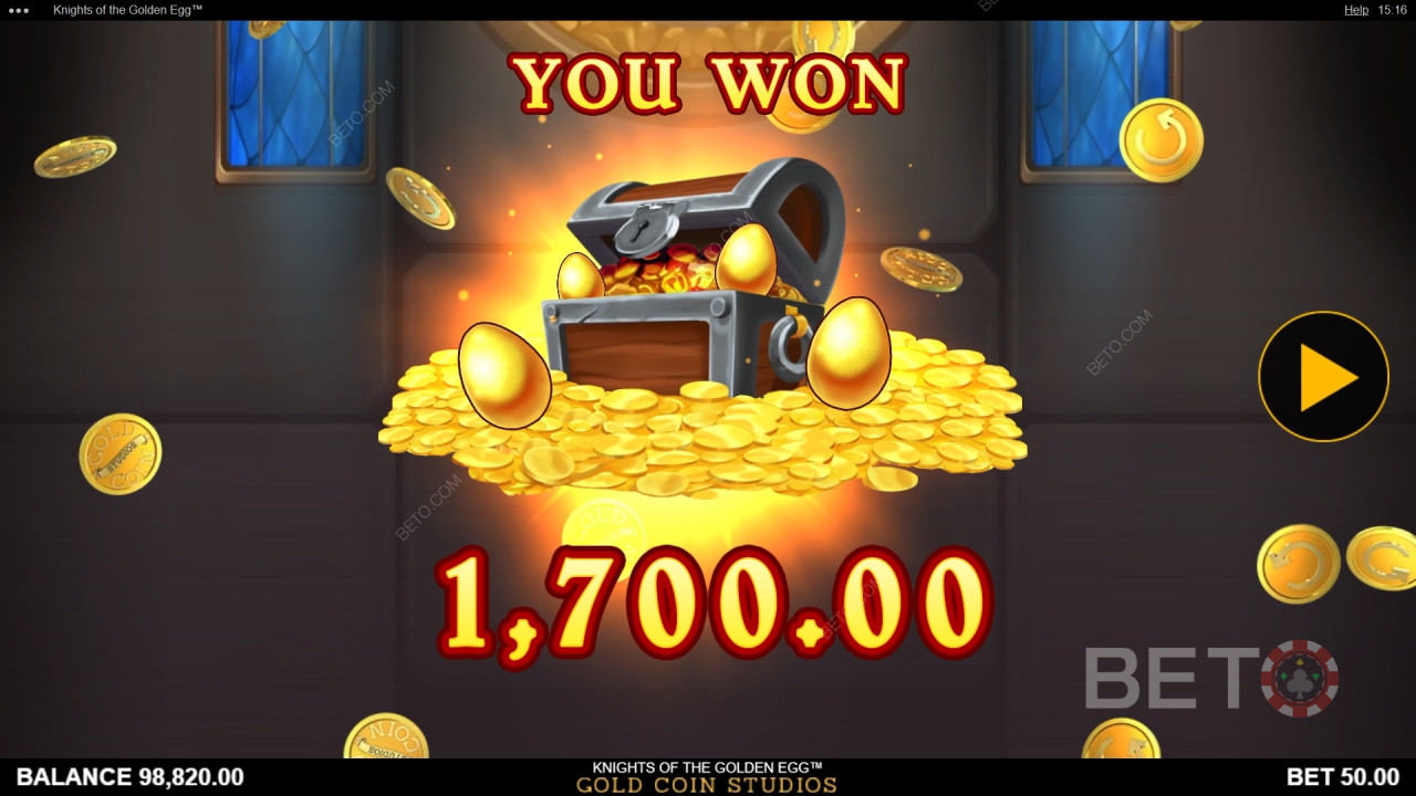 Knights of the Golden Egg Review by BETO Pokies