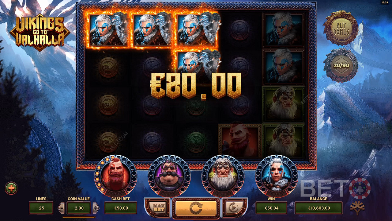 Score big with Viking icons and rack up rage points