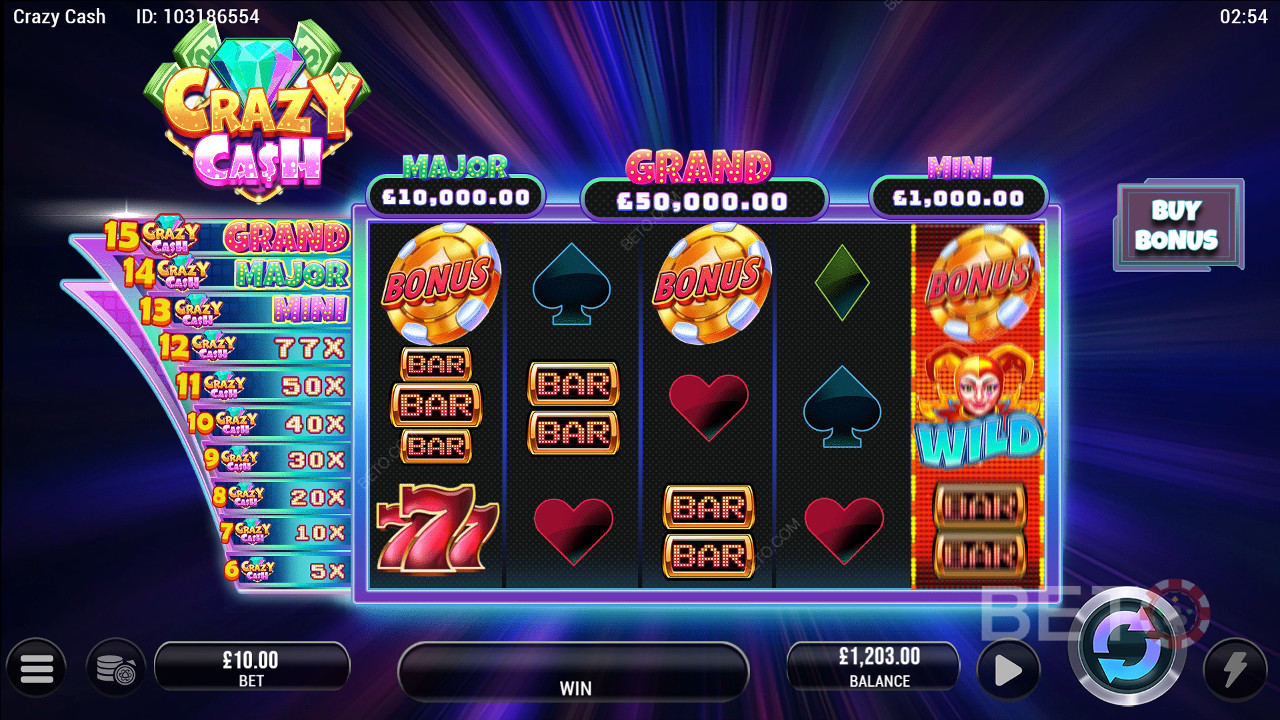 Crazy Cash Review by BETO Pokies