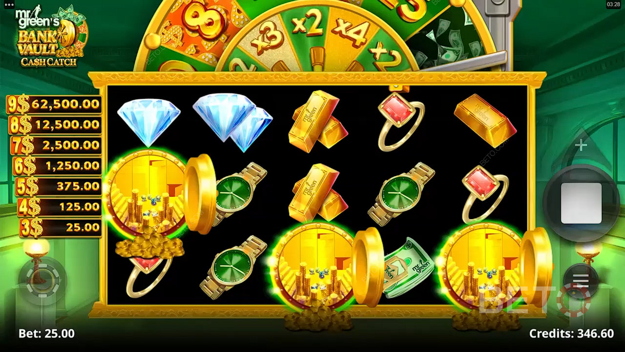 Mr Green's Bank Vault Free Play