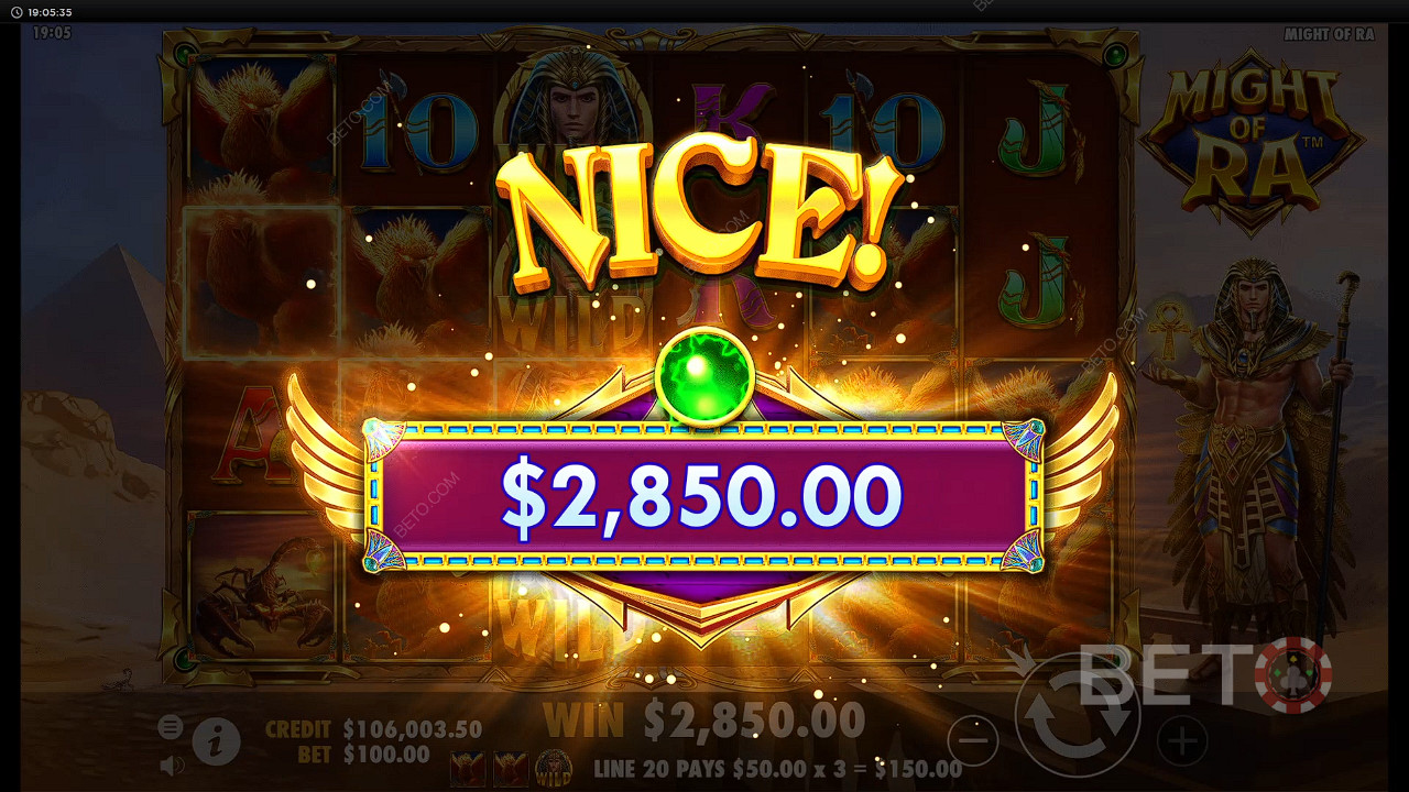 Score massive wins and real dosh even in the base pokie