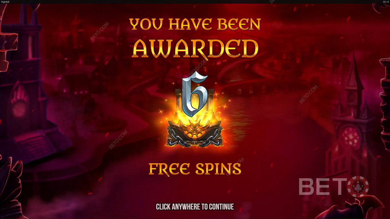 Snag 3+ Scatters to kick off Free Spins