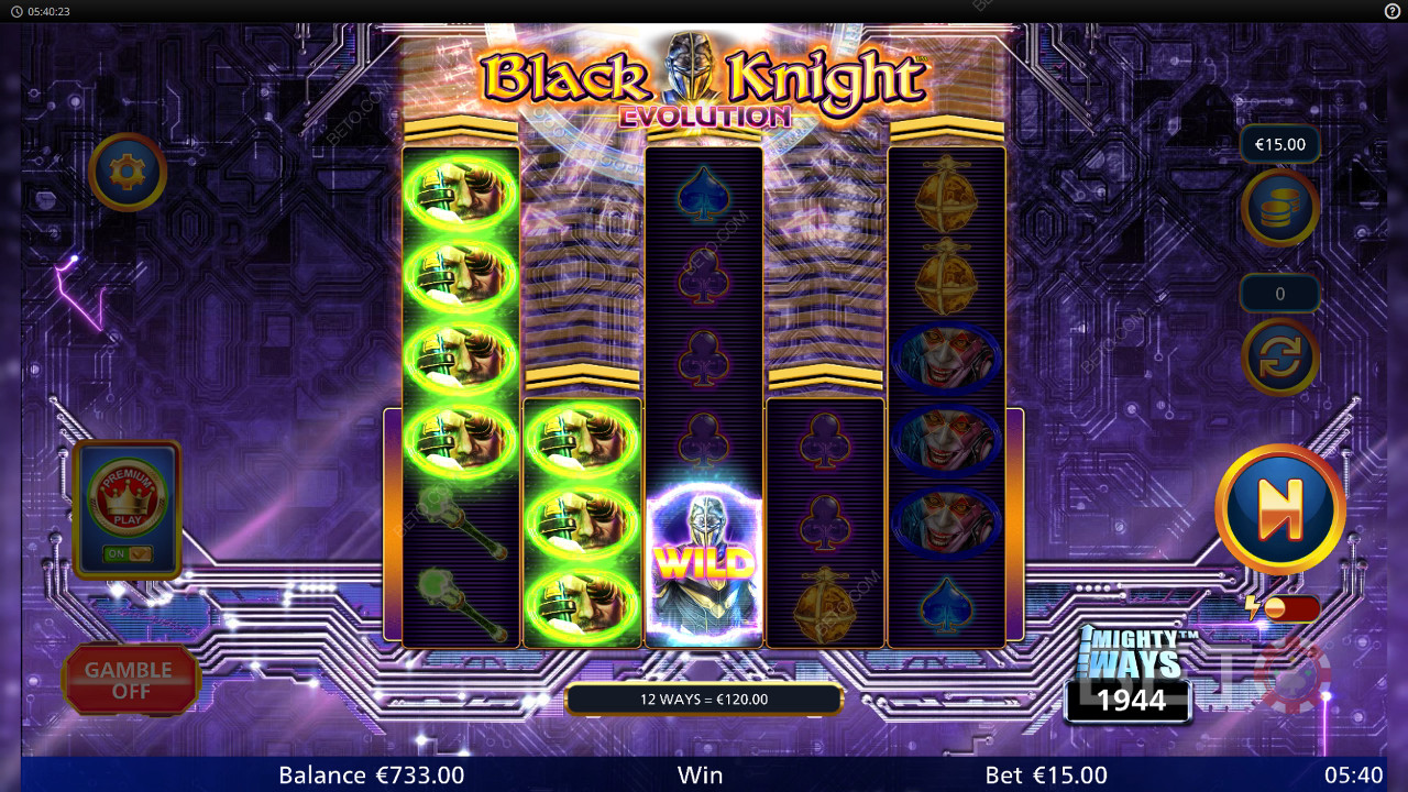 Black Knight Evolution Review by BETO Pokies