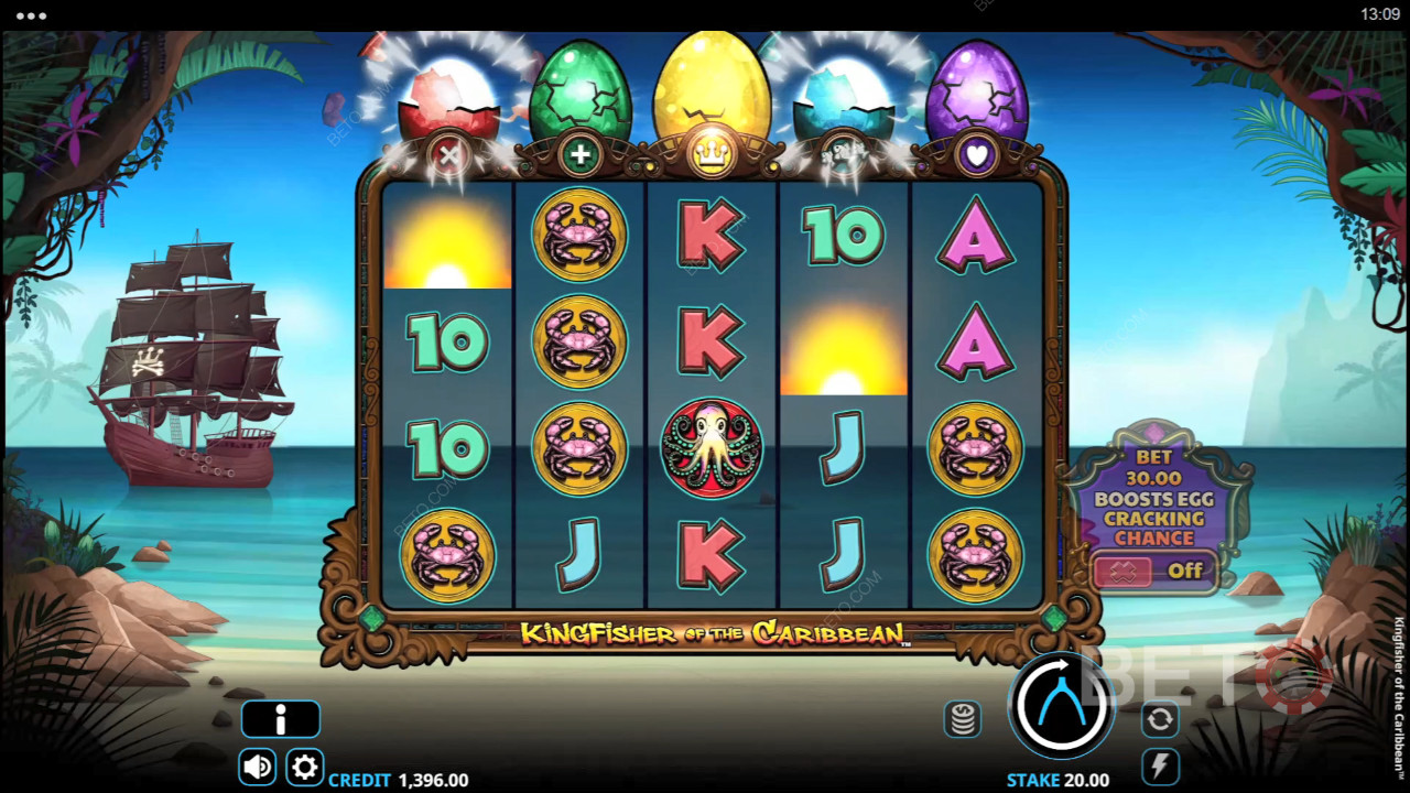 Kingfisher of the Caribbean Review by BETO Pokies