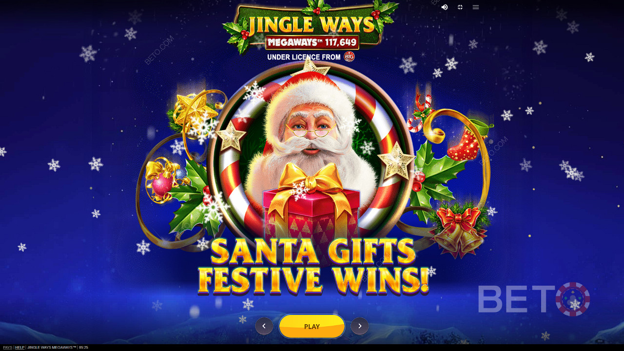 Get festive with Aussie Christmas cheer in Jingle Way Megaways pokie