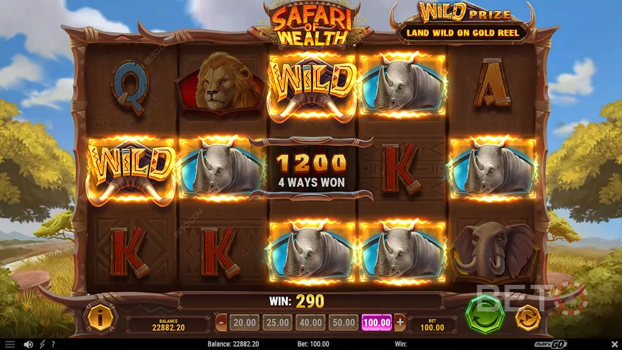 Rack up wins and score big on this ripper pokie