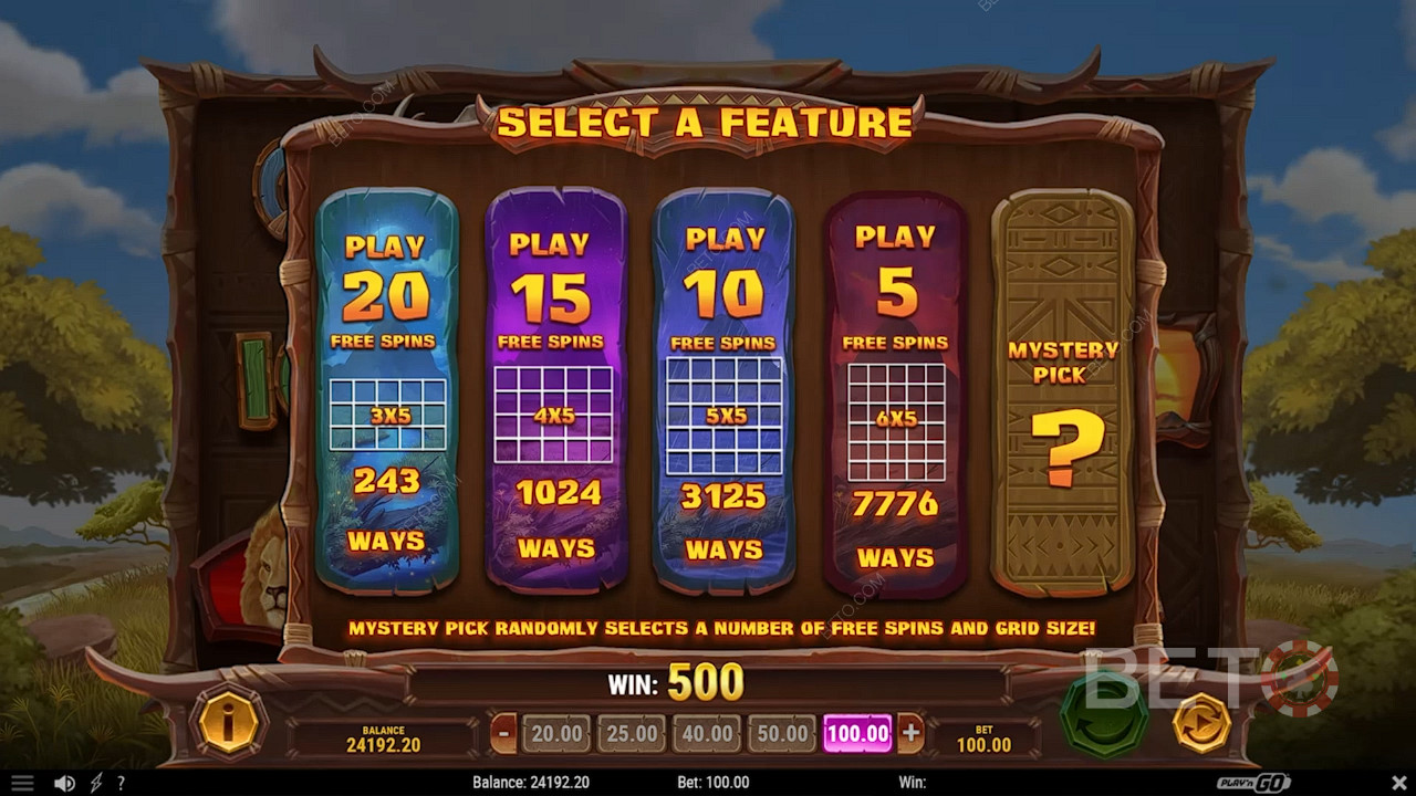 Pick your Free Spins style, mate