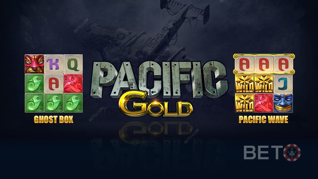 Discover Ghost Box and Pacific Wave in the Pacific Gold pokie