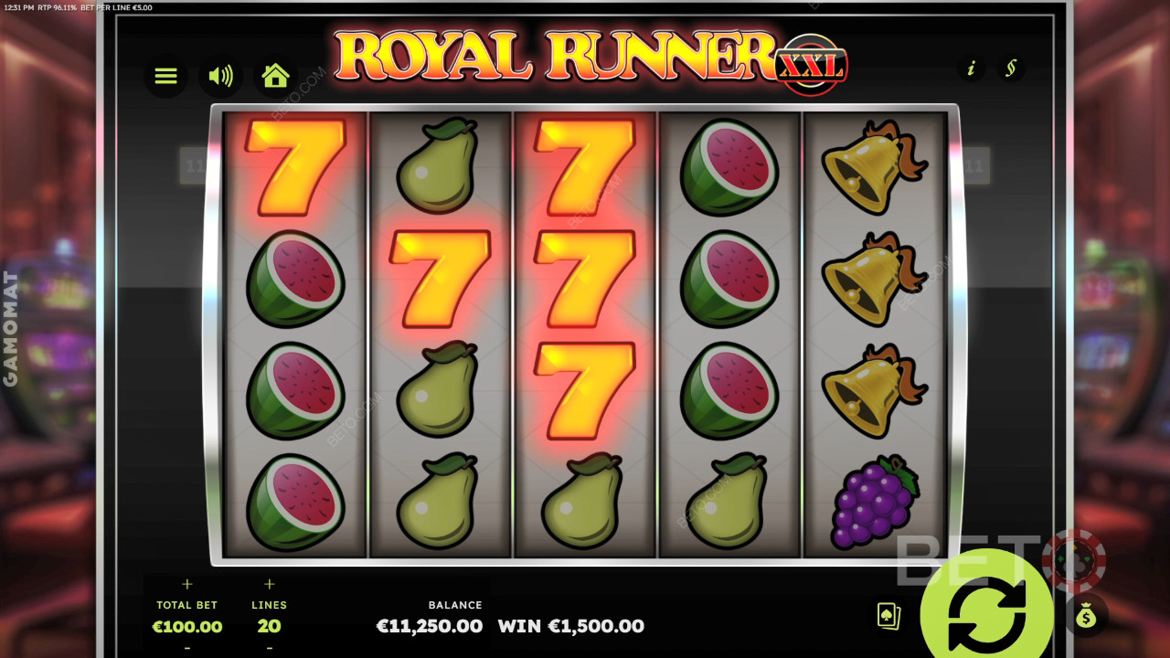 Royal Runner XXL Review by BETO Pokies