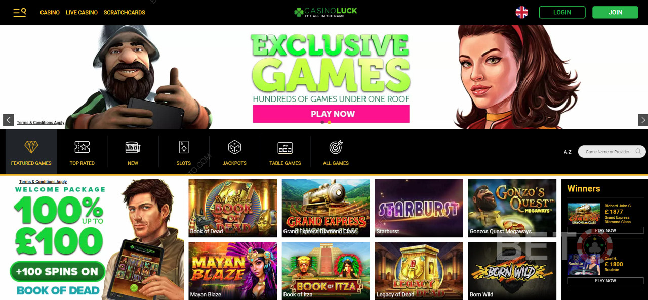 CasinoLuck: Ripper Pokies and Exclusive Games