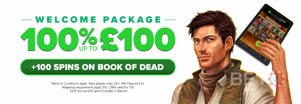 BETO offers a ripper welcome bonus at CasinoLuck!