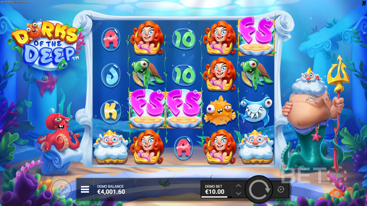 Dorks of the Deep Review by BETO Pokies