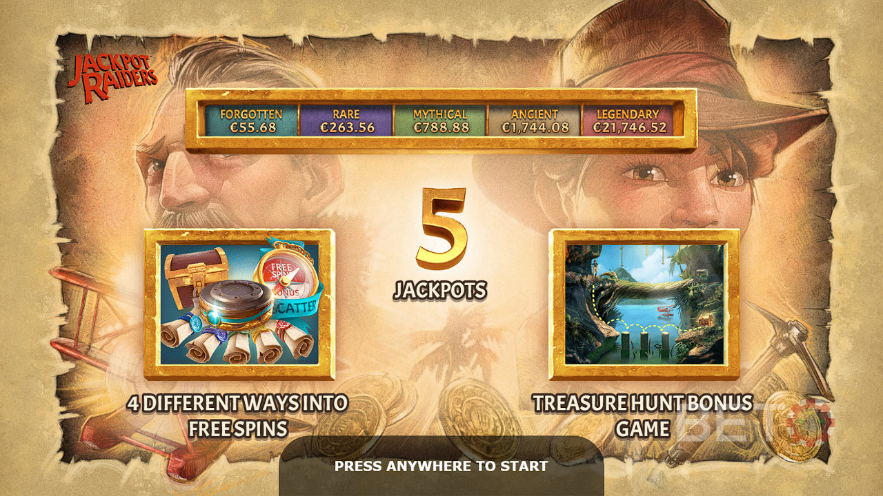 Dig into the Aussie outback adventure of Jackpot Raiders and strike gold today