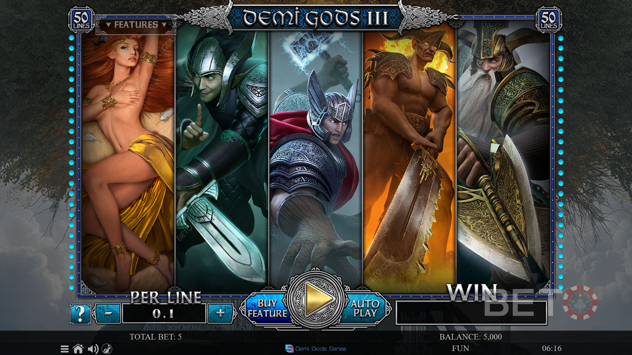 Demi Gods III pokie brings Norse legends to life in a ripper adventure