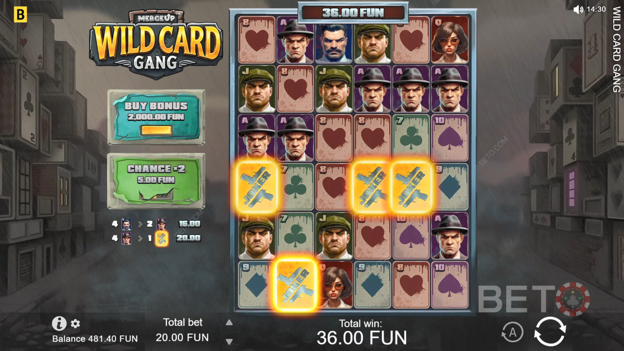 Wild Card Gang Review by BETO Pokies
