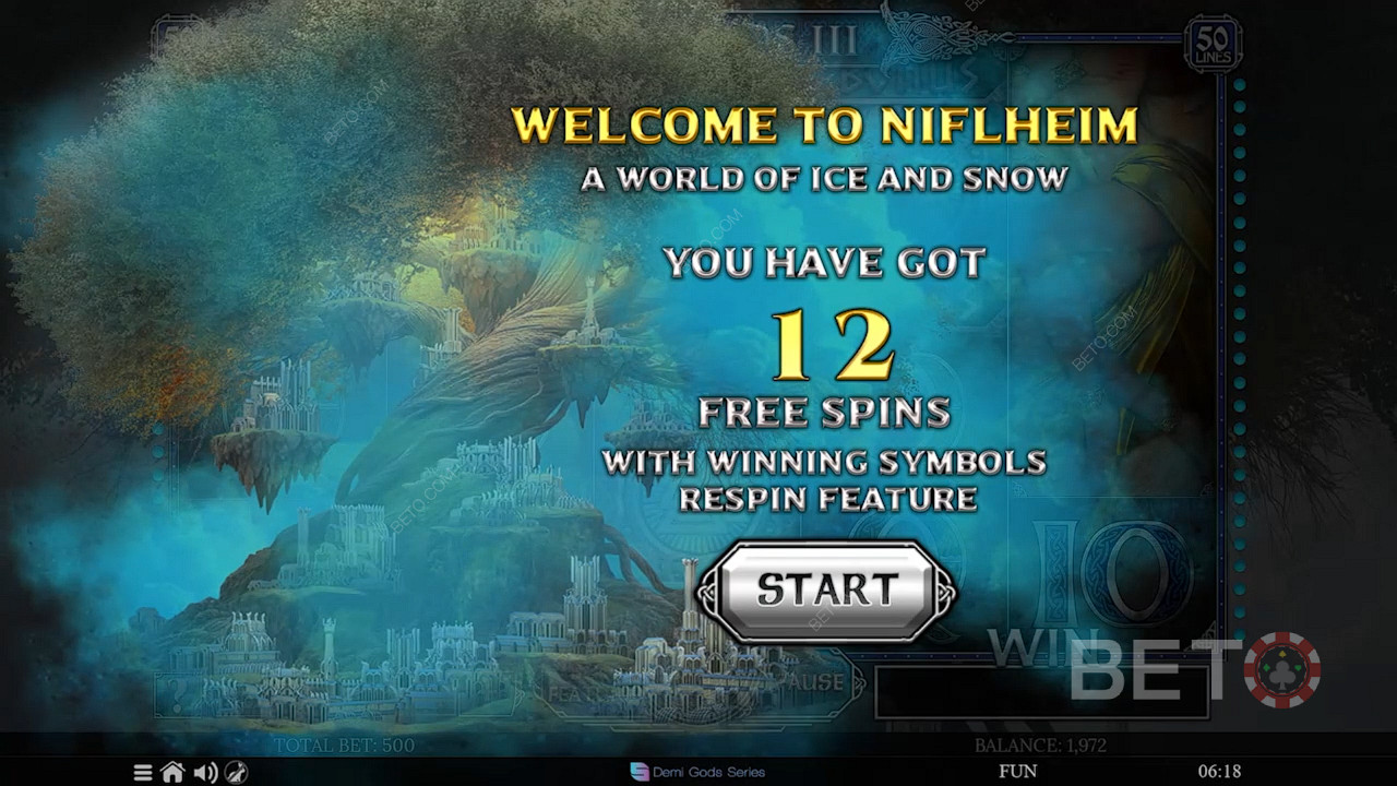 Score 3+ Scatter symbols to unlock Free Spins and score exclusive bonuses