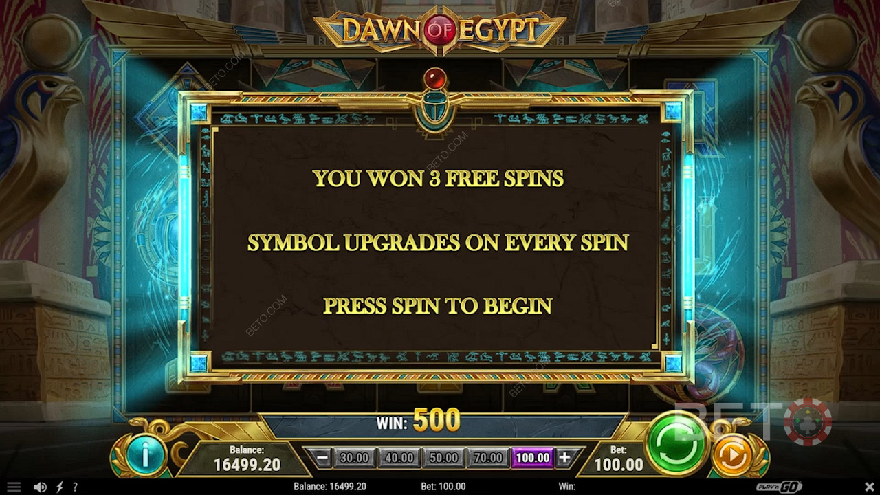 Pyramid Spins can keep rolling on endlessly, mate