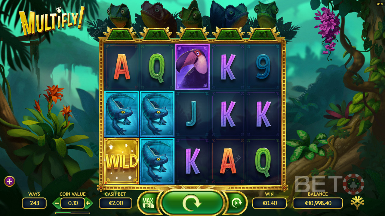 Elegant pokie with ripper animations that
