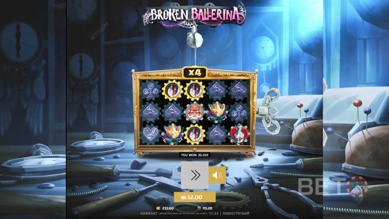 Broken Ballerina Review by BETO Pokies