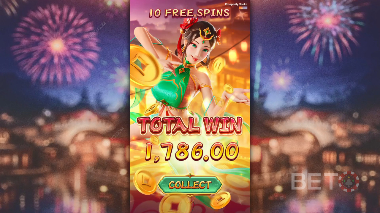 Score Big with Prosperity Snake: 5,000x Wins Await!