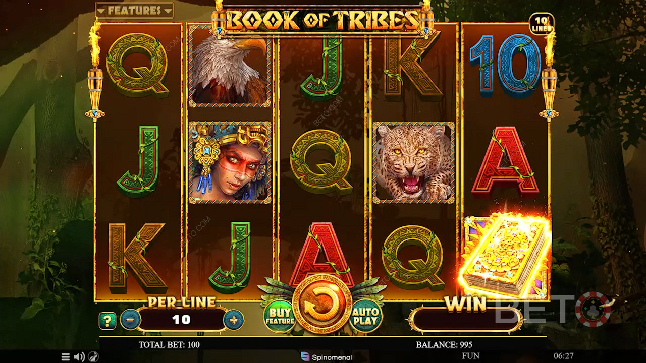 Book Of Tribes: A ripper theme from Spinomenal