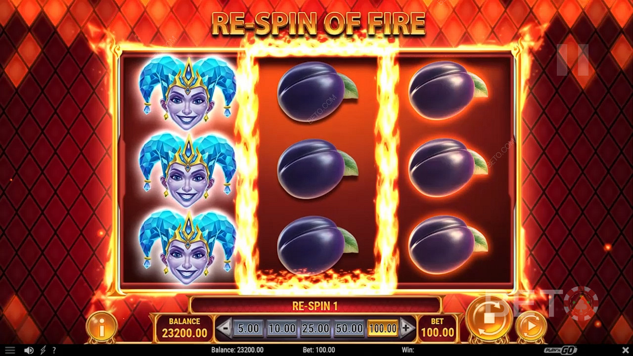 Frosty Jokers stack up while other reels spin in the Icy Respin