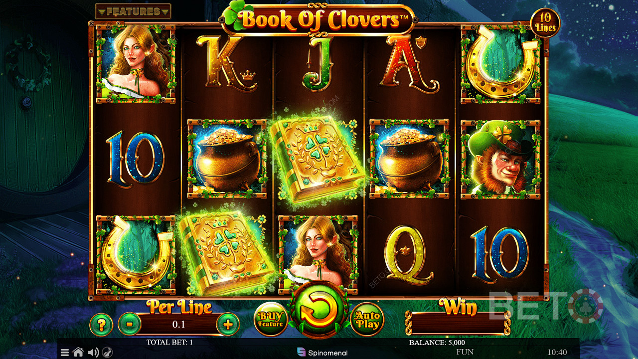 Spin now for a shot at bagging a top prize of 5,000x your wager