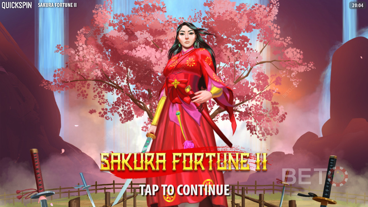 Cherry blossoms bloom in Sakura Fortune 2 pokie