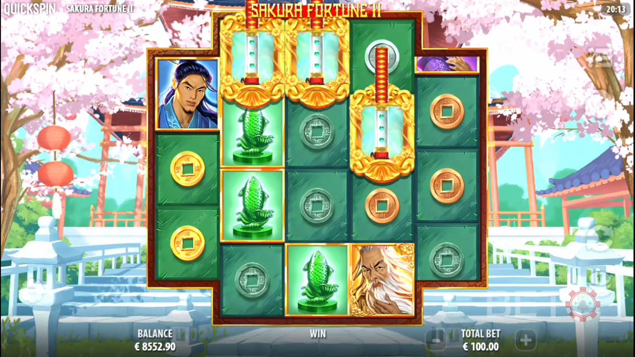 3+ Samurai Scatters unlock Free Spins bonanza