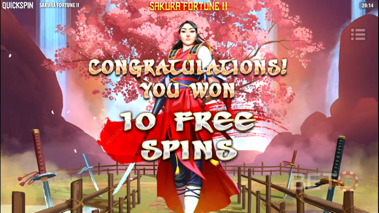 Bonus rounds are the top drawcard in Sakura Fortune 2 pokie