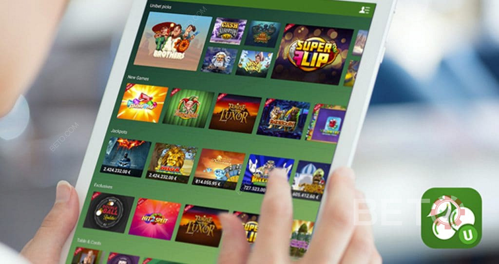 Access Unibet pokies on your mobile or tablet anytime