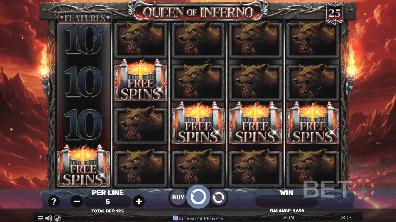 Queen of Inferno Review by BETO Pokies