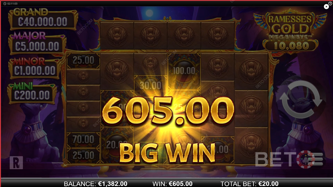 Ramesses Gold Megaways Review by BETO Pokies