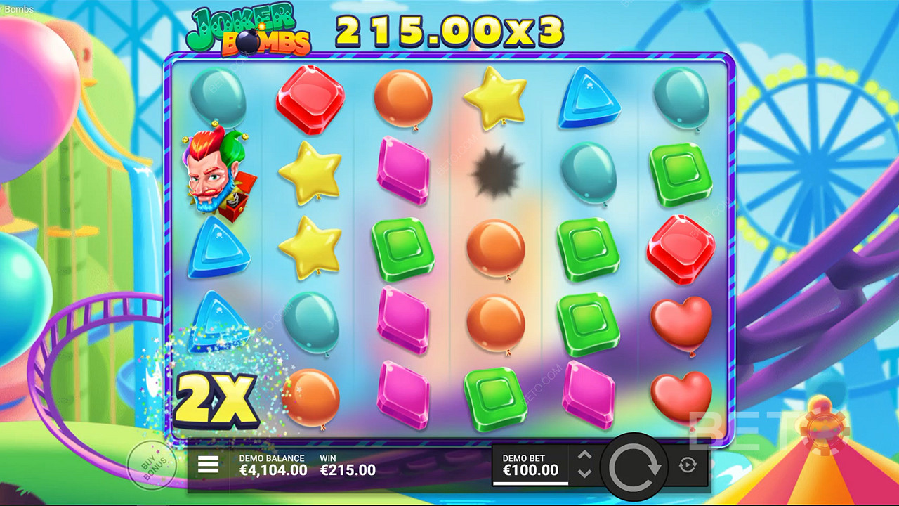 Multiplier Bombs set to boost wins in Joker Bombs pokie game