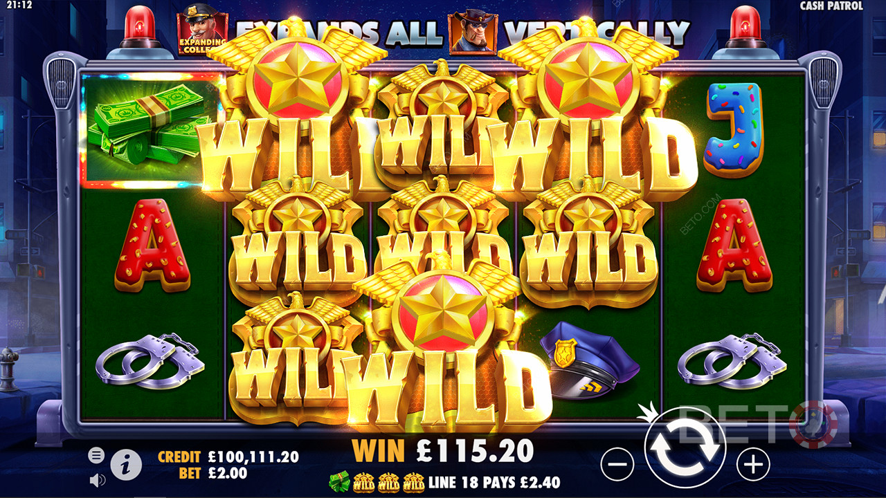 Stacked Wilds boost your chances for top-notch payouts in this ripper