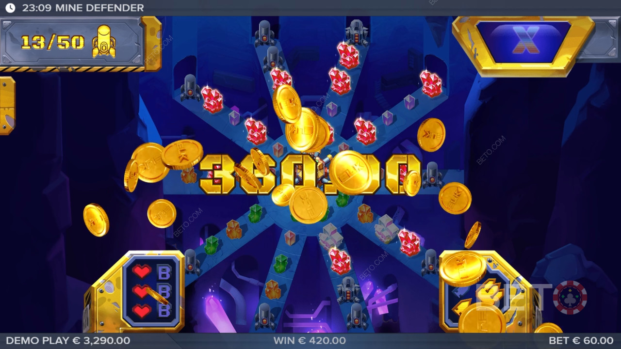 Mine Defender Review by BETO Pokies