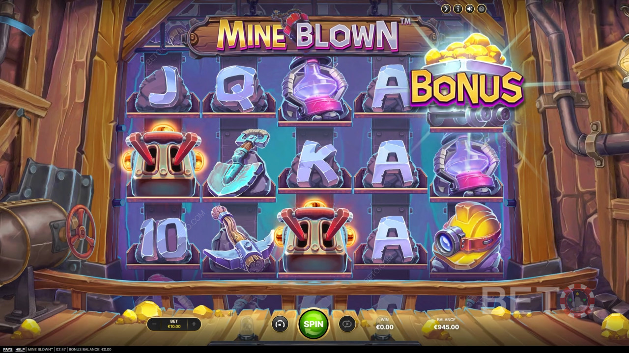 Mine Blown Review by BETO Pokies